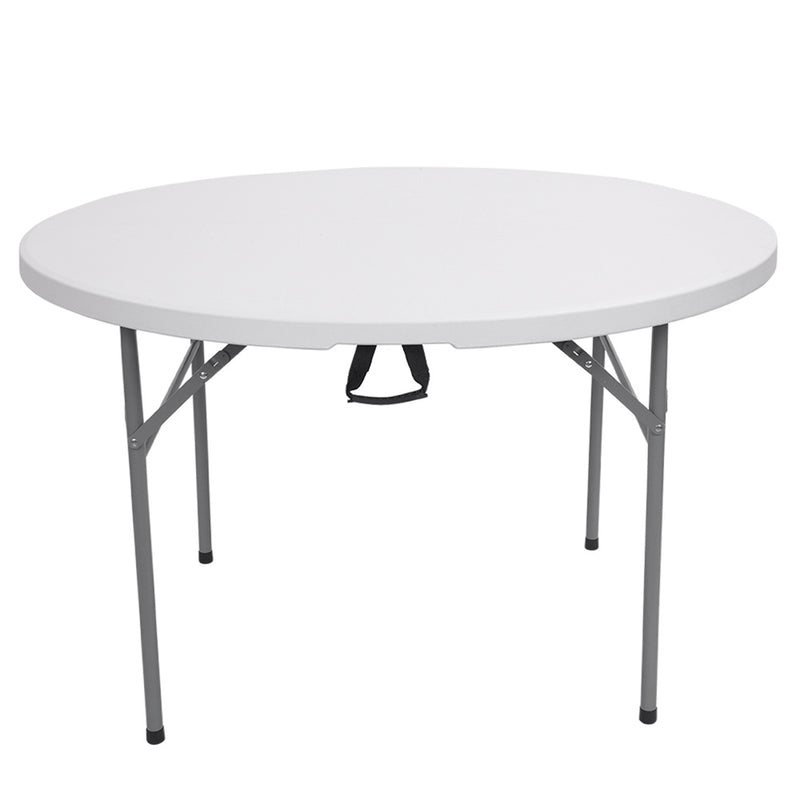 GAOMON 48 Inch Round Folding Table Lightweight Outdoor Utility Table Furniture