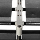 GAOMON 3-Tier 6-Cube Storage Rack Closet Organizer Staircase Organizer Black