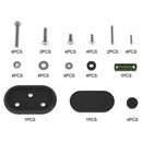 GAOMON TV Stand 32-55 Inches Desktop Single-column 3 Levels Black