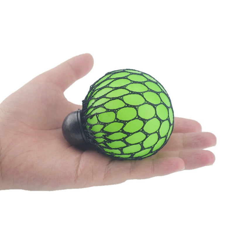GAOMON Soft Rubber Grape Ball Funny Relief Soothing Fidgets Toy Vent Toy Blue