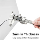 GAOMON Rectangle Protective Mat Home-Use Transparent Non-slip Chair Pad 90x120x0.2cm