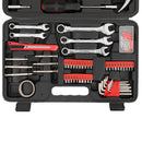 GAOMON 148pcs Household Tool Set Hand Tool Kit Red
