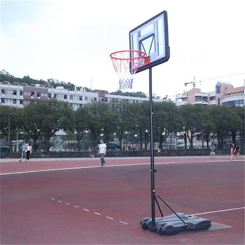 GAOMON Basketball Hoop Portable Removable Transparent Backboard Basketball Stand Black
