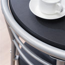 GAOMON Breakfast Table Ergonomic Design Space-Saving Dining Table for Balcony Garden Courtyard