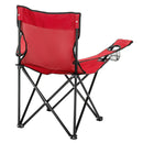 GAOMON Camping Chair Small Simple Foldable Chair 80x50x50cm Red