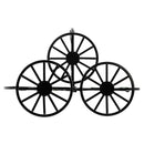 GAOMON Metal Plant Stand Shelf 3-base Flower Pot Holder Organizing Racks Black