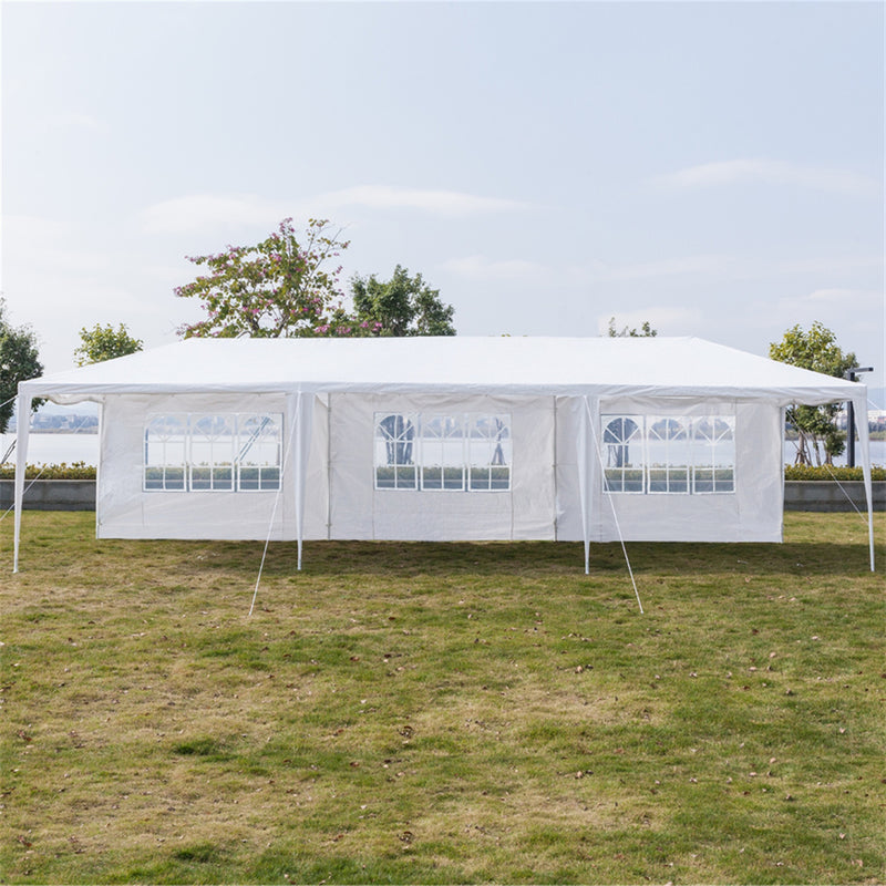 GAOMON Waterproof Tent with Spiral Tubes Five Sides Assembled Tent 3x9m