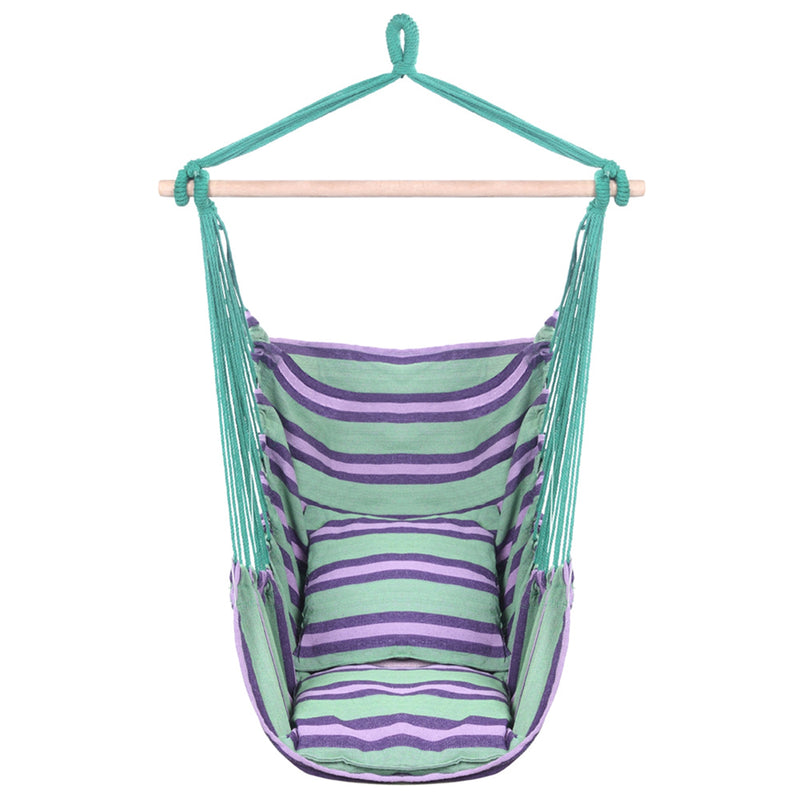 GAOMON Hanging Rope Chair Wear-Resistant Excellent Bearing Capacity Cotton Canvas Chair