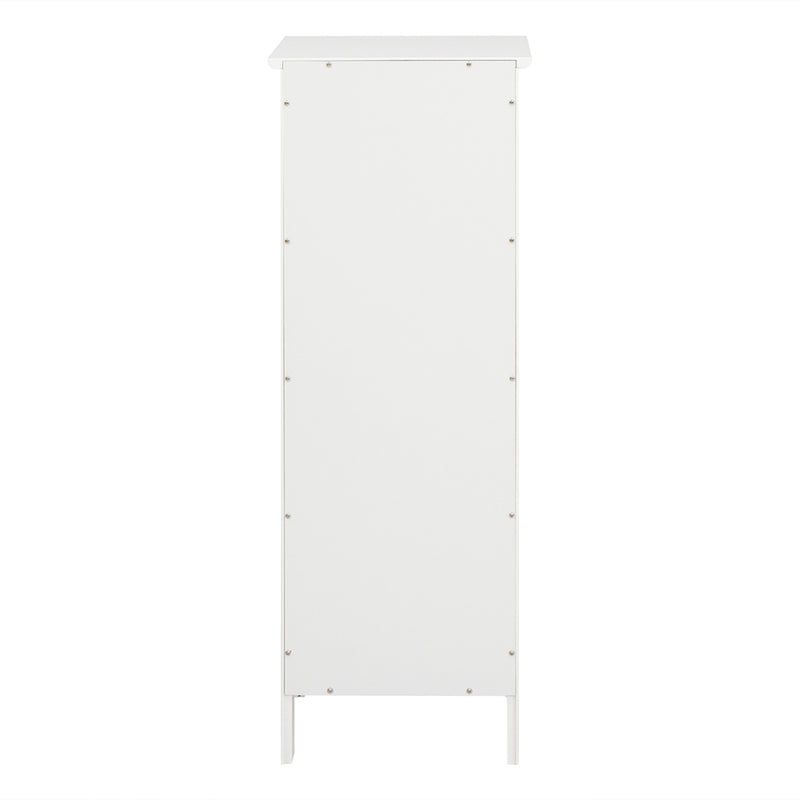 GAOMON 4-Drawer Storage Cabinet Bathroom Storage Organizer White