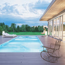 GAOMON Iron Bent Armrest Single Rocking Chair Simple Classic Lightweight Chair