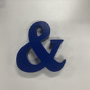 GAOMON 1 Set Wooden Mr And Mrs Letter Ornament Wedding Props Sea Blue