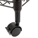 GAOMON Rolling Mobile File Cart with 4 Wheels Lightweight Space-Saving Single Tier