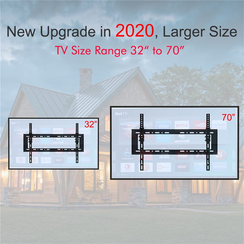 GAOMON TV Stand Full Motion Bracket 32-70 Inches Black