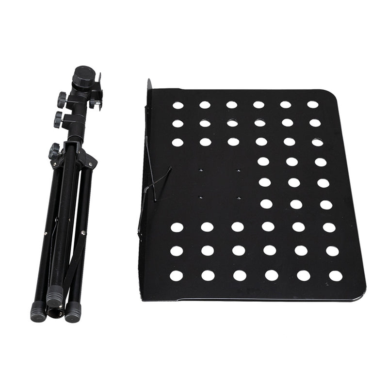 GAOMON Portable Music Stand Adjustable Lifting Height Folding Metal Music Holder