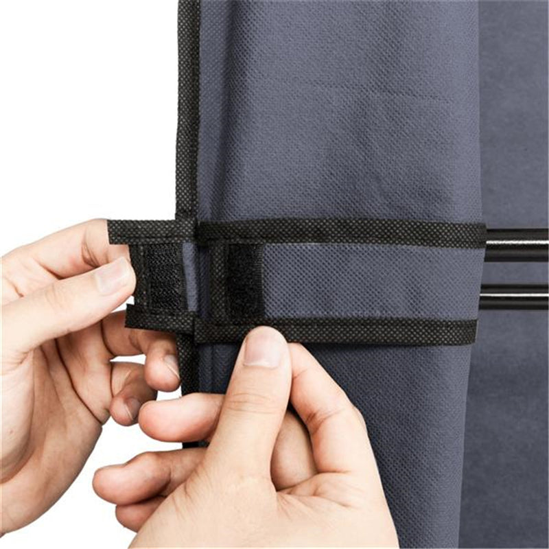 GAOMON 71inch Portable Clothes Closet Home Wardrobe GREY