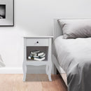 GAOMON Premium Night Stands with Storage Drawer Shelf Bedside Table End Table