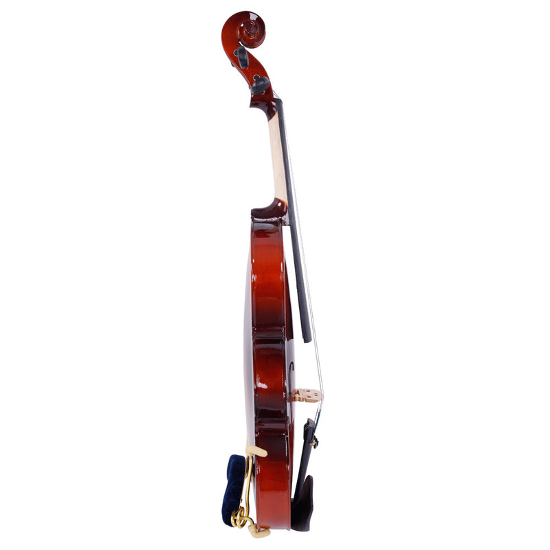 GAOMON Gv100 1/8 Solid Wood Natural Acoustic Violin Bow Rosin Strings Shoulder Rest Kit