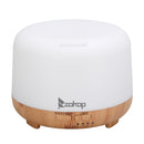 ZOKOP 450ml Aromatherapy Oil Diffuser Colorful Ultrasonic Humidifier White