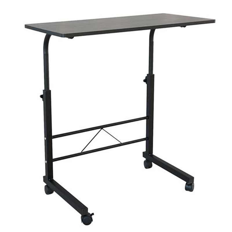 GAOMON Side Table Height Adjustable Coffee Snack Table Black