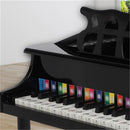 GAOMON Children 30-key Wooden Piano with Music Stand Mechanical Sound Black