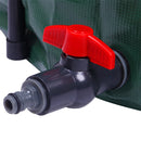 GAOMON 500d 50 Gallon Folding Rain Barrel Foldable Rain Bucket Green