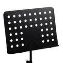 GAOMON Portable Music Stand Adjustable Lifting Height Folding Metal Music Holder