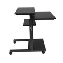 GAOMON Standing Lifting Computer Table Height Adjustable Laptop Black