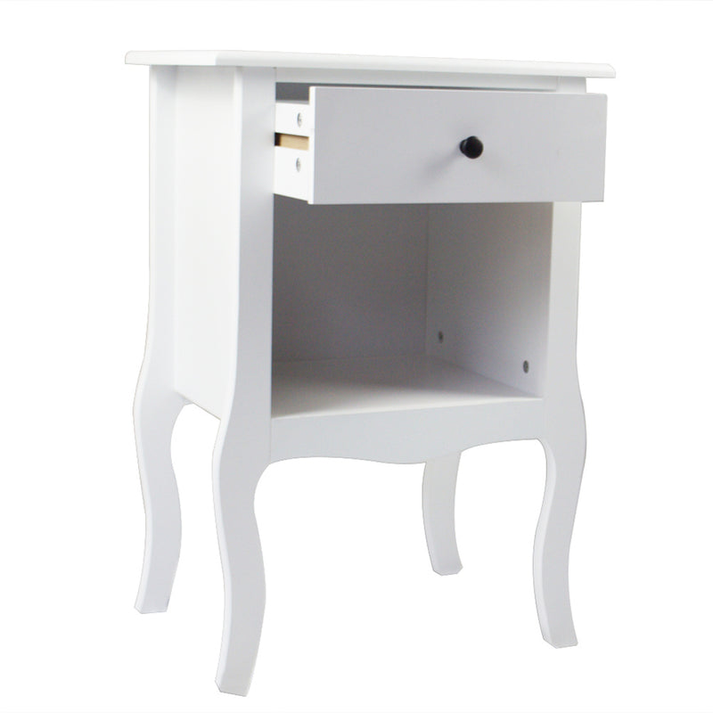 GAOMON Premium Night Stands with Storage Drawer Shelf Bedside Table End Table