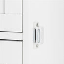 GAOMON Single Door Bathroom Storage Cabinet with 4 Drawers Waterproof Lightweight