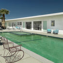 GAOMON Iron Bent Armrest Single Rocking Chair Simple Classic Lightweight Chair