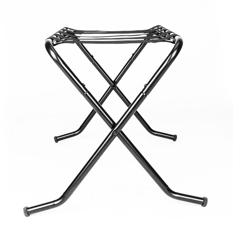 GAOMON Portable Metal Luggage Rack 100 Lbs Load Capacity Heavy Duty Nylon Straps 680x400x560mm