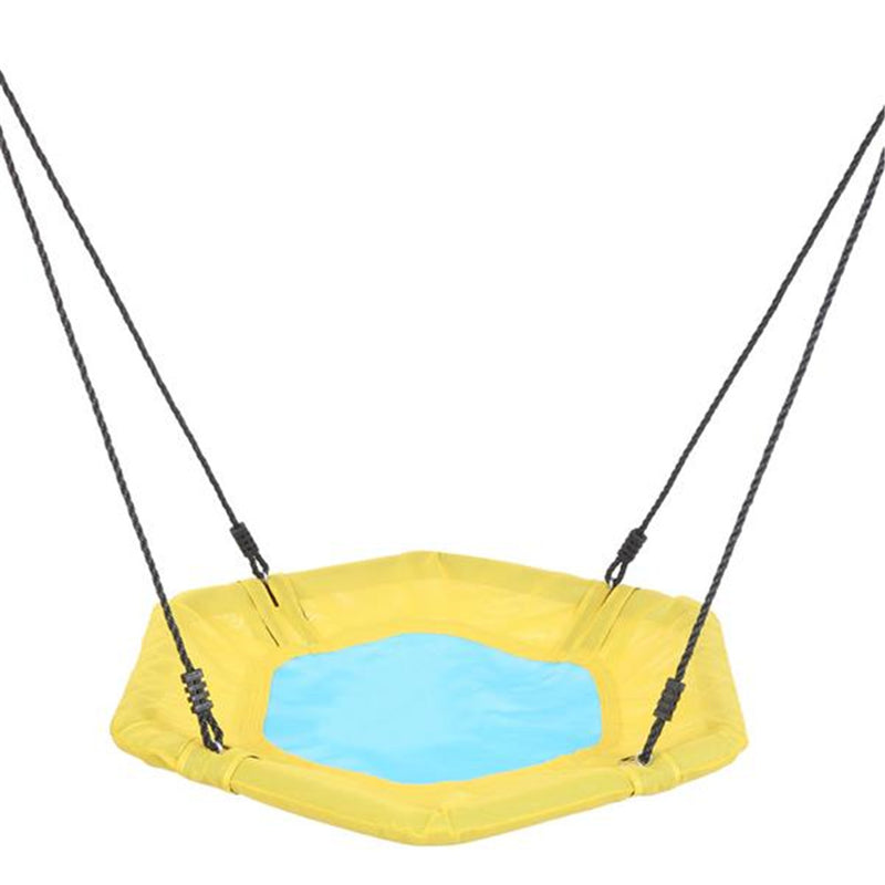 GAOMON Hexagonal Swing Diameter 100cm 2 Hooks Removable Swing Toy