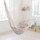 GAOMON 2pcs Hanging Rope Hammock Chair Swing Mesh Air/Sky Chair Swing for Backyard Patio Camping