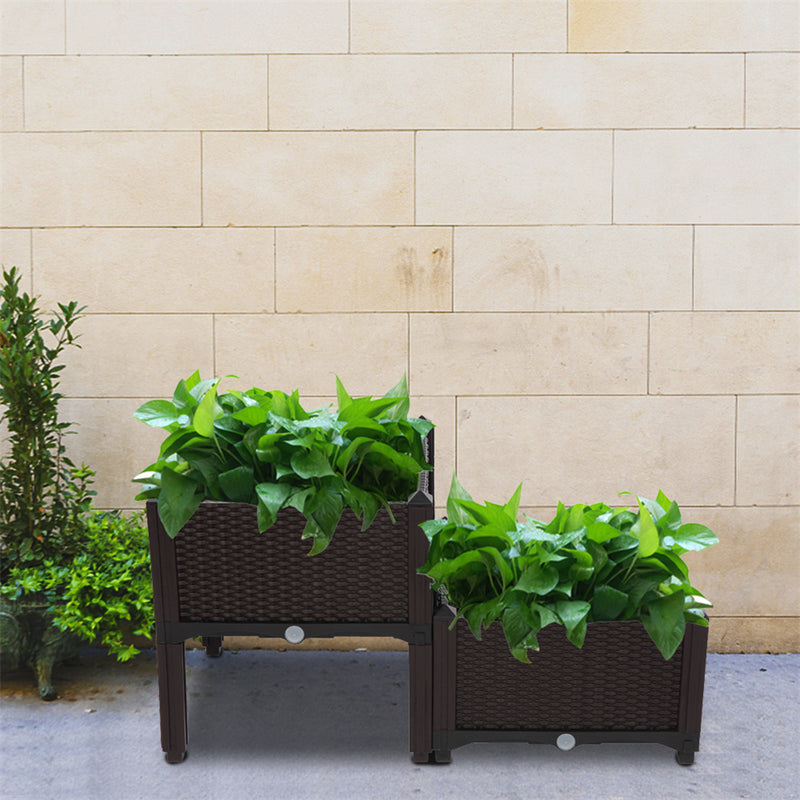 GAOMON 2pcs Free Splicing Injection Planting Box Lightweight Planting Box