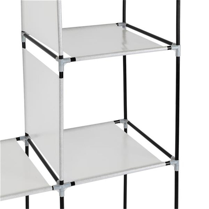 GAOMON 71inch Portable Clothes Closet Home Wardrobe GREY