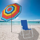 GAOMON Beach Chair Outdoor Beach 48.5*44*75cm Blue