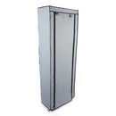 GAOMON 9 Tiers Shoe Rack Closet Shoe Storage Cabinet Organizer GREY