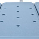 GAOMON Bathroom Safety Shower Chair 10-level Height Adjustable Blue