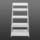 GAOMON 4-tier Plant Stands Ladder Style Waterproof Corner Plant Shelf White