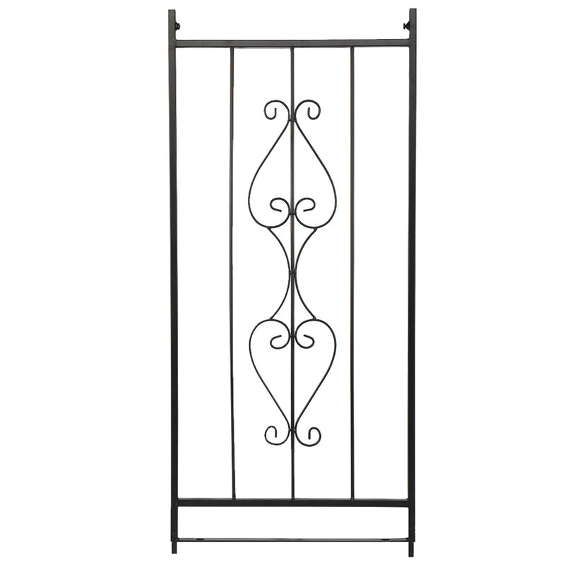 GAOMON Iron Arch Rust-Resistant Plant Climbing Frame with Bridge Roof