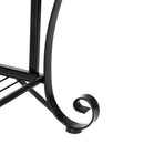 GAOMON 5-tier Metal Kitchen Rack Storage Holder Organizer Black