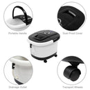GAOMON Foot Bath with Touch Screen Digital Display Automatic Roller Black