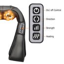 GAOMON U-shaped Shoulder Neck Massager 3-speed Rolling Kneading Massager Black