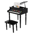 GAOMON Children 30-key Wooden Piano with Music Stand Mechanical Sound Black