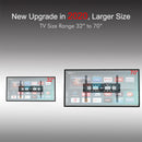 GAOMON 32-70" TV Stand Lightweight Wall Mounted Maximum 50kg Black