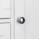 GAOMON Single Door Bathroom Storage Cabinet with 4 Drawers Waterproof Lightweight