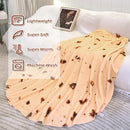 GAOMON Flannel Tortilla Blankets Soft Comfortable Fuzzy Warm Throw Blankets