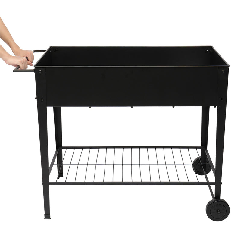 GAOMON Lightweight Planting Box with Wheels for Yard Garden Patios