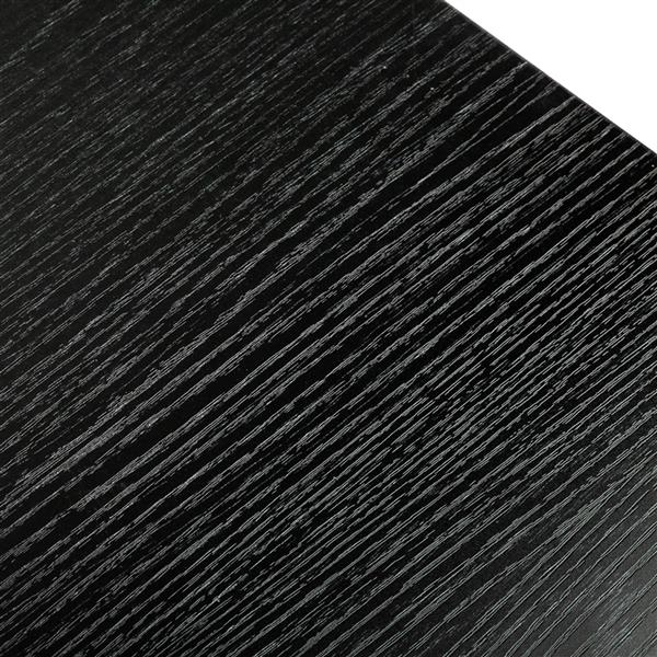 GAOMON L Side Table for Living Room Bedroom Assemble Side Table Black
