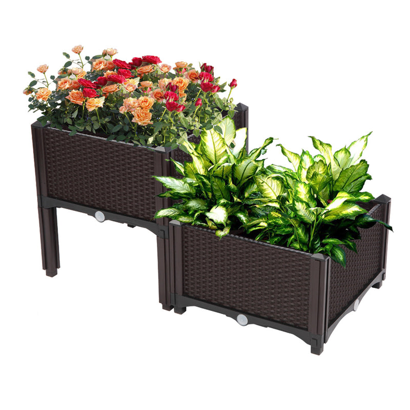 GAOMON 2pcs Free Splicing Injection Planting Box Lightweight Planting Box